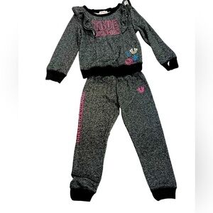 Sparkly True Religion Sweatsuit